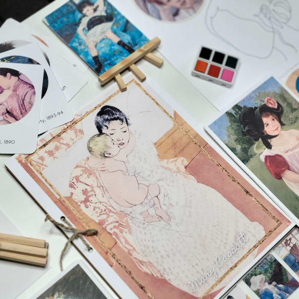 Mary Cassatt Picture Art Study & Journal
