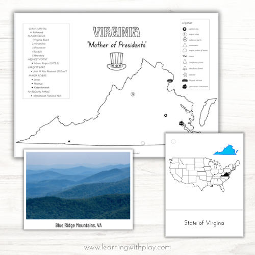 USA States Lapbook #2