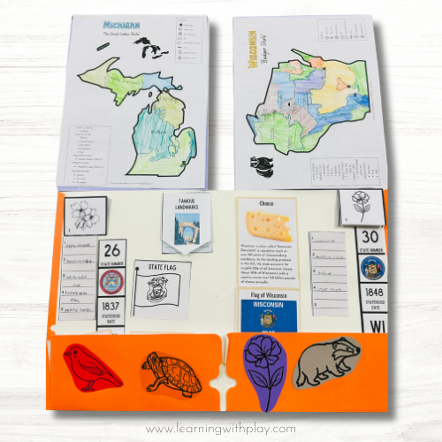 USA States Lapbook #1