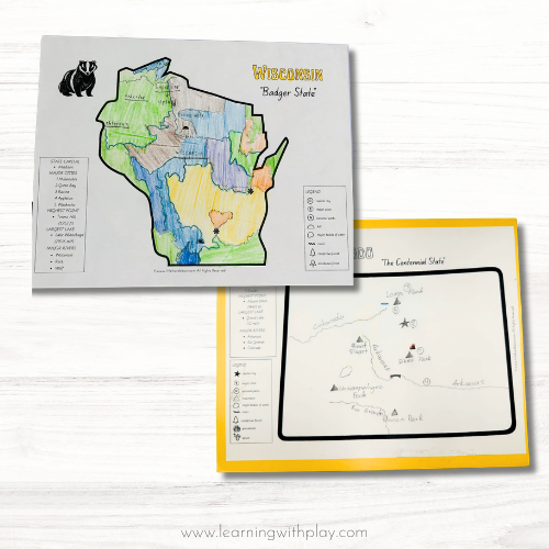 USA States Lapbook #1