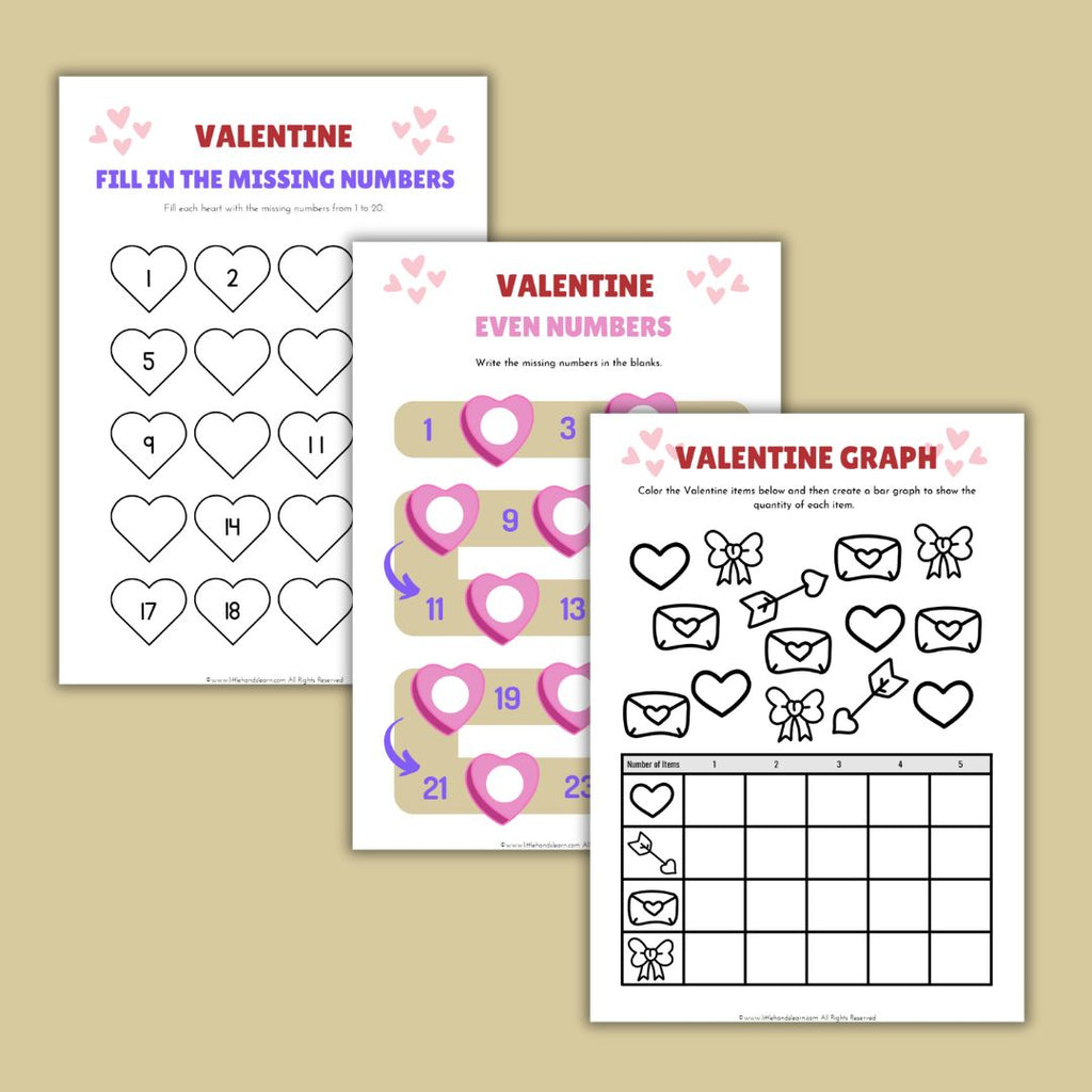 Valentina Math Valentine Math – Learning with Play