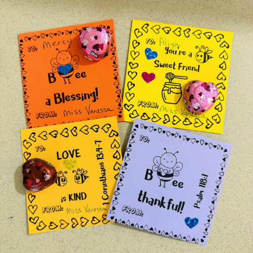 “Bee my Valentine” Cards
