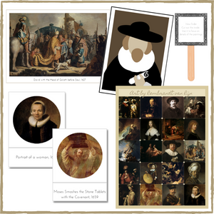Rembrandt van Rijn Picture Art Study & Journal