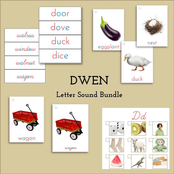 Diw Letters Language Bundle - Letters DWEN – Learning with Play