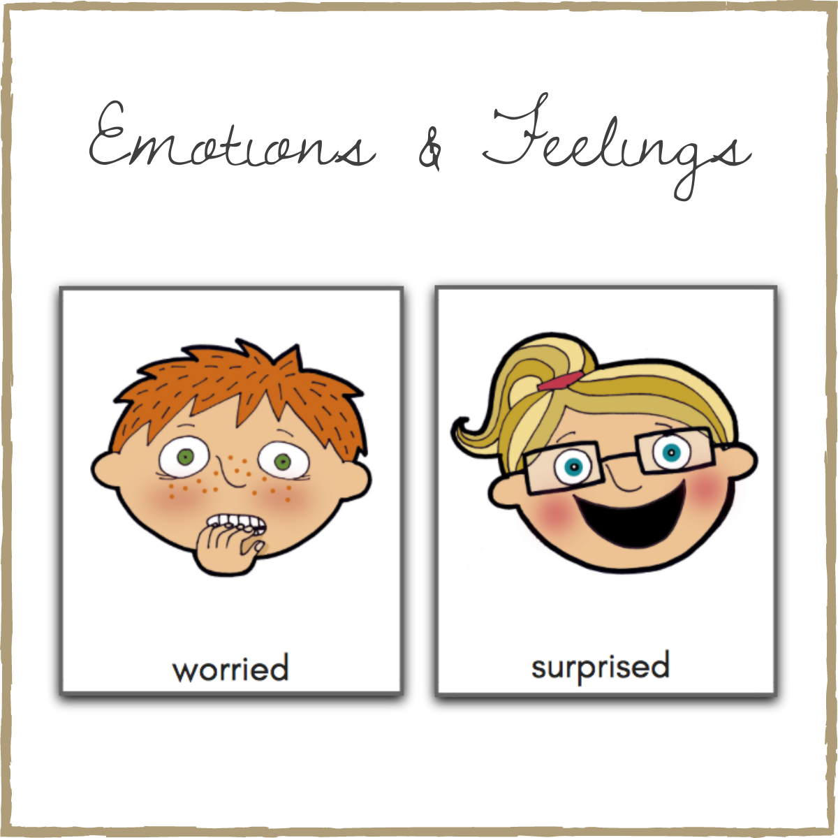 Emotions and Feelings Printable Activities