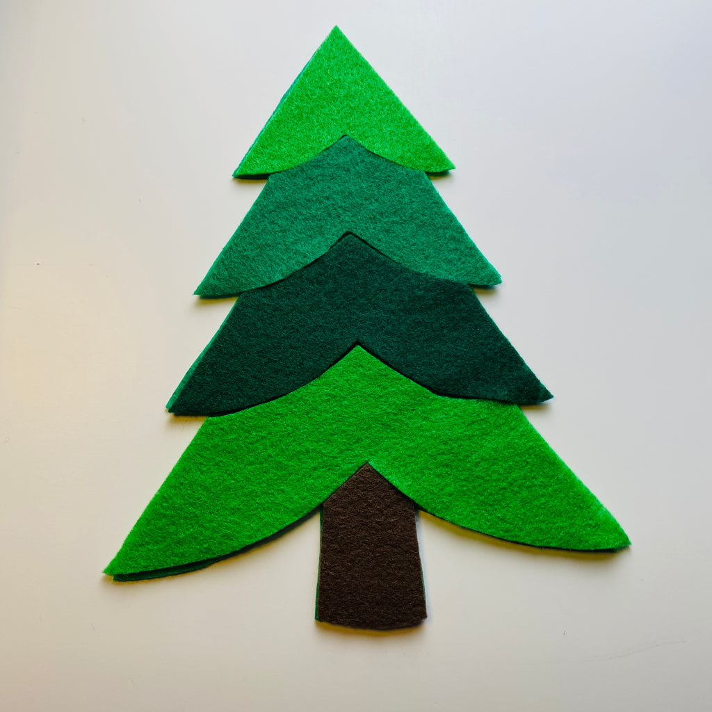 DIY Felt Christmas Tree Template Learning with Play DIY Felt Christmas Tree Template Learning with Play