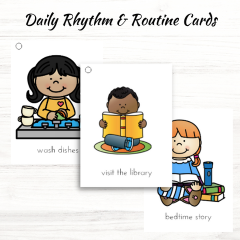 Daily Rhythm & Routine Cards